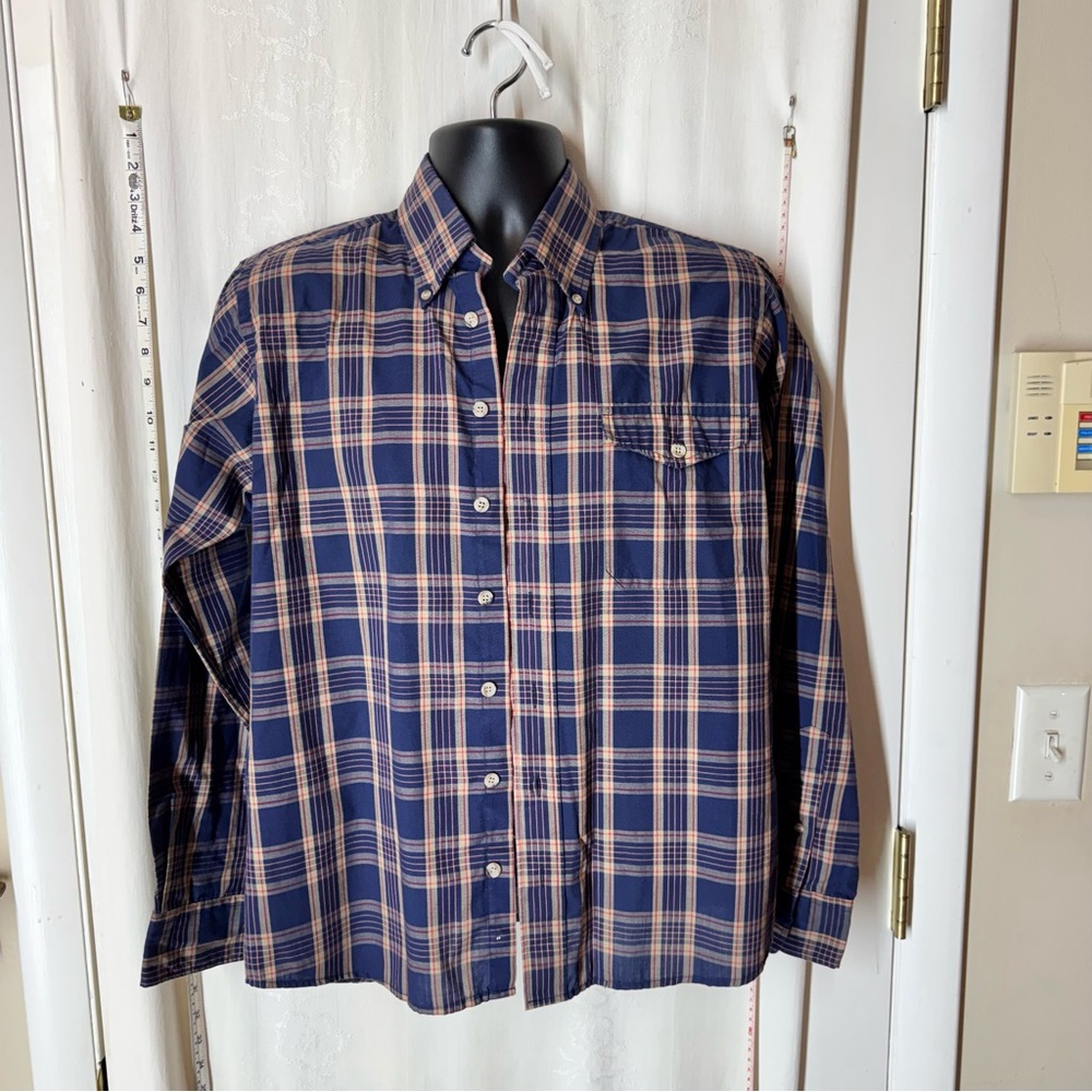 Vintage John Wanamaker Men's Plaid Shirt